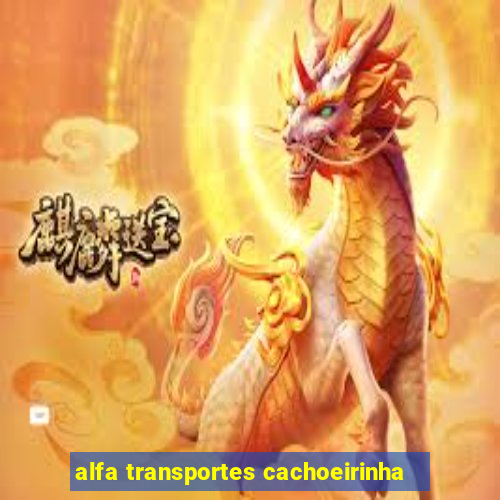 alfa transportes cachoeirinha