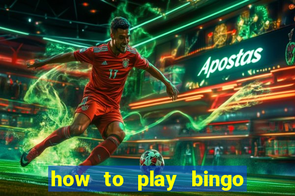 how to play bingo at home