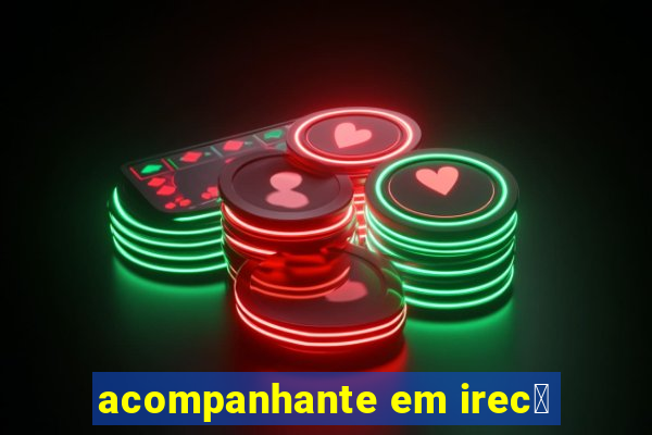 acompanhante em irec锚