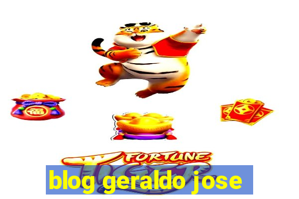 blog geraldo jose