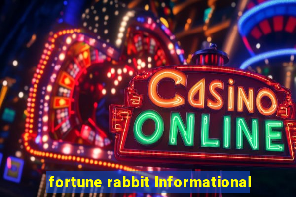 fortune rabbit Informational