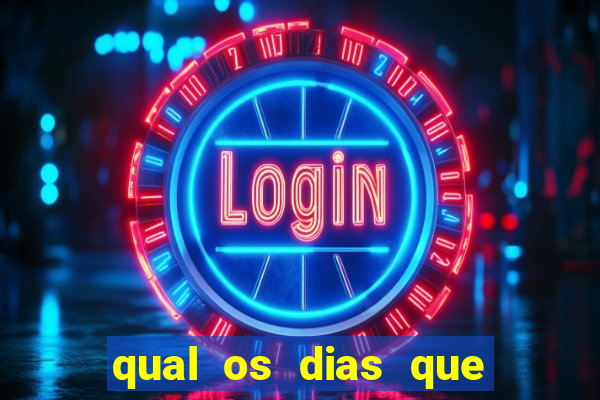 qual os dias que corre a lotofácil