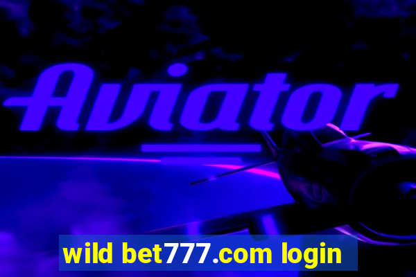 wild bet777.com login