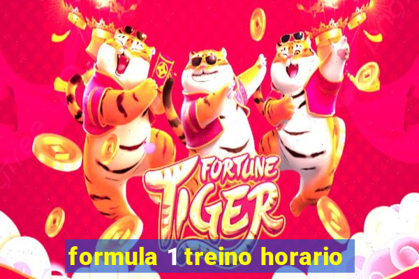 formula 1 treino horario