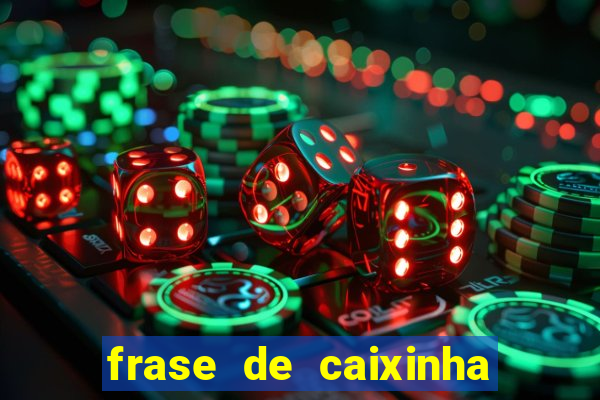 frase de caixinha de natal