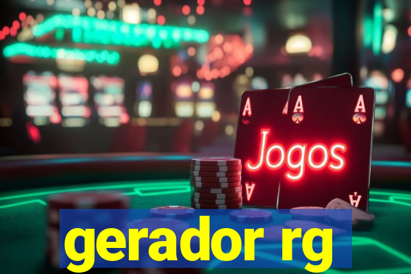 gerador rg