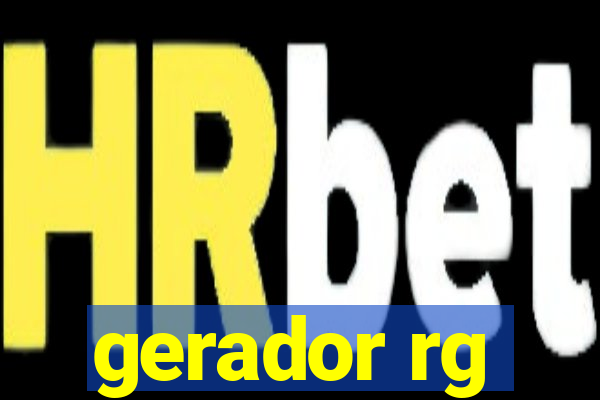 gerador rg