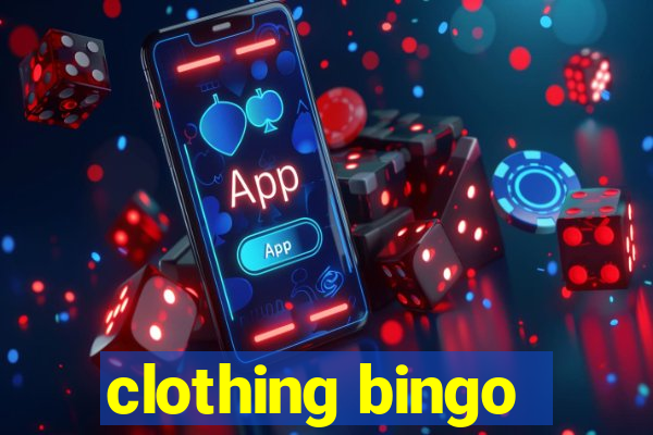 clothing bingo