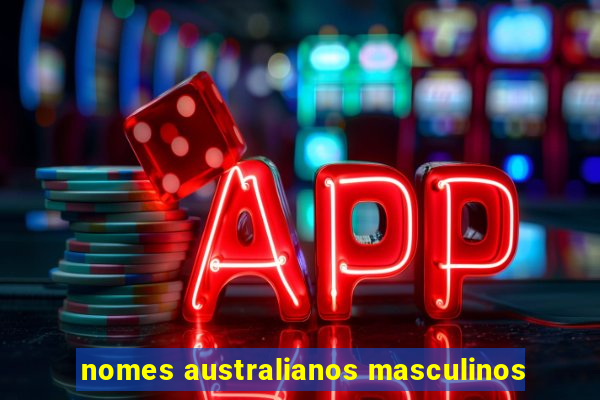 nomes australianos masculinos