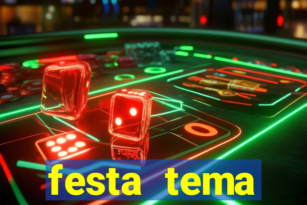 festa tema fluminense simples