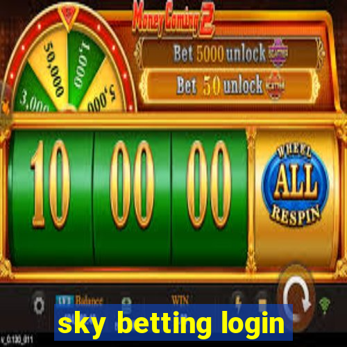 sky betting login