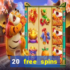 20 free spins casino no deposit