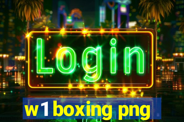 w1 boxing png