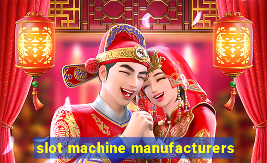 slot machine manufacturers