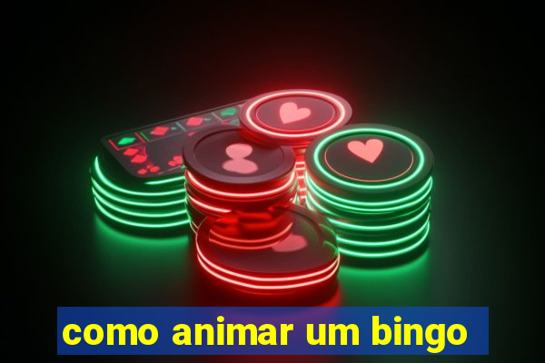 como animar um bingo