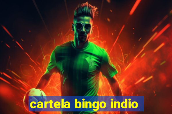 cartela bingo indio