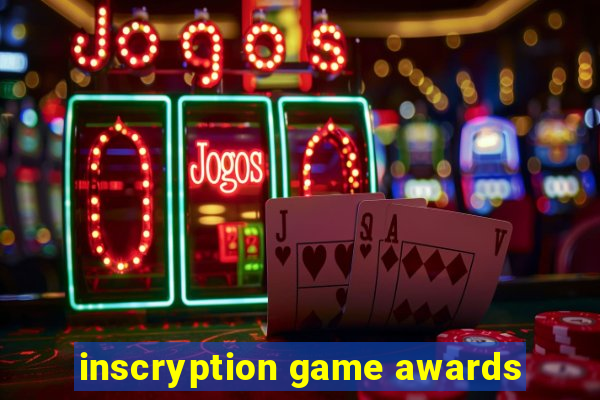 inscryption game awards