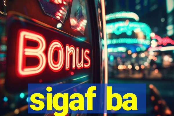 sigaf ba