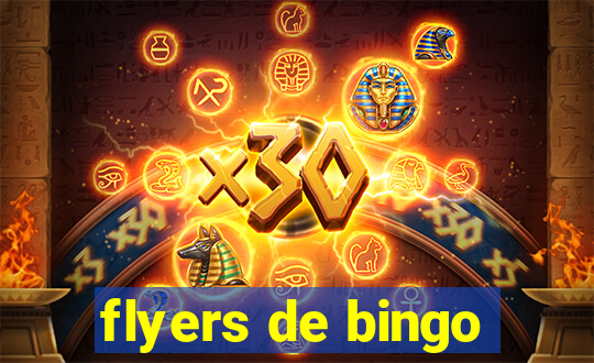 flyers de bingo