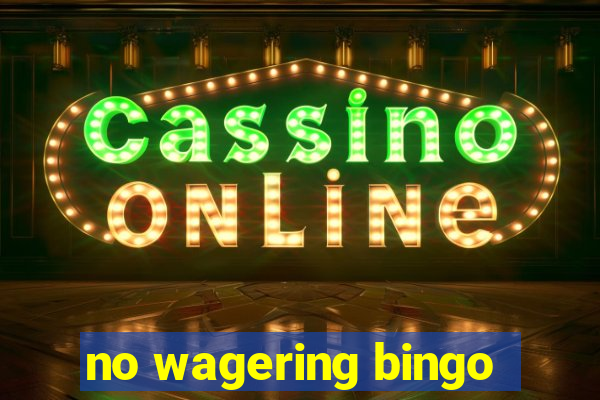 no wagering bingo