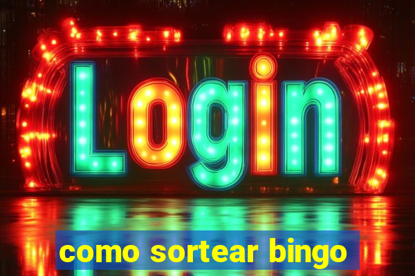 como sortear bingo