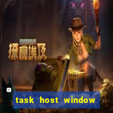 task host window what is it