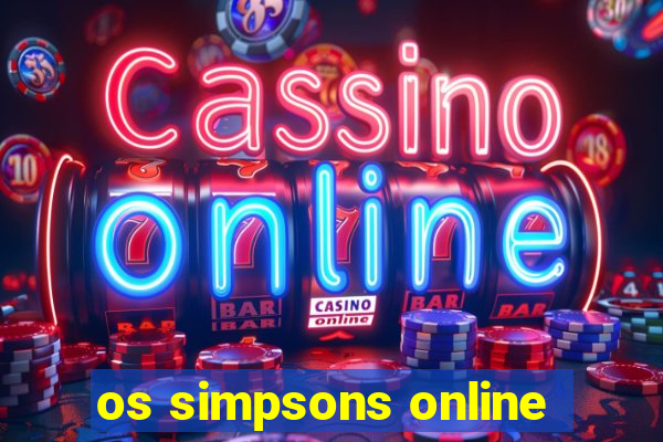 os simpsons online