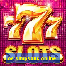 os simpsons online