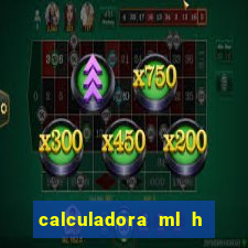 calculadora ml h para mcg kg min