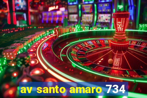 av santo amaro 734