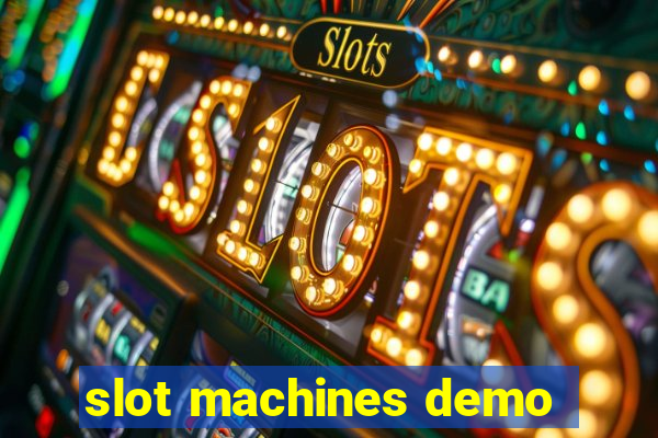 slot machines demo