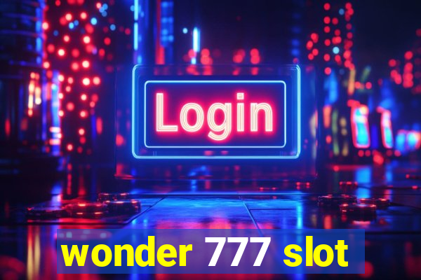 wonder 777 slot