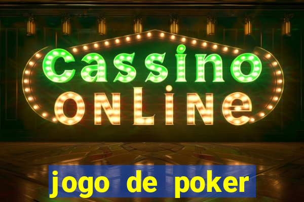 jogo de poker gratuito online