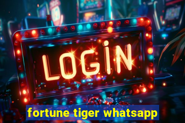 fortune tiger whatsapp