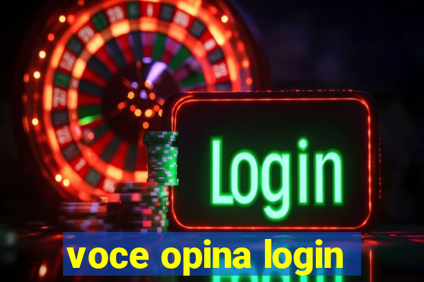 voce opina login