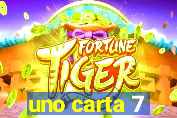 uno carta 7