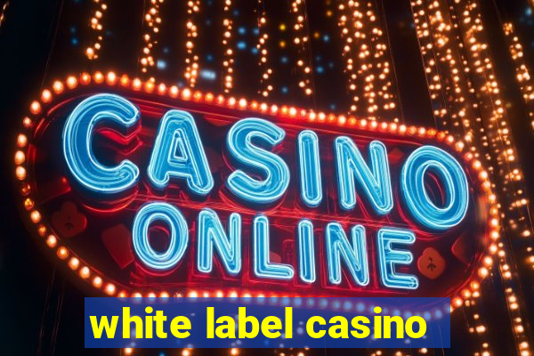 white label casino