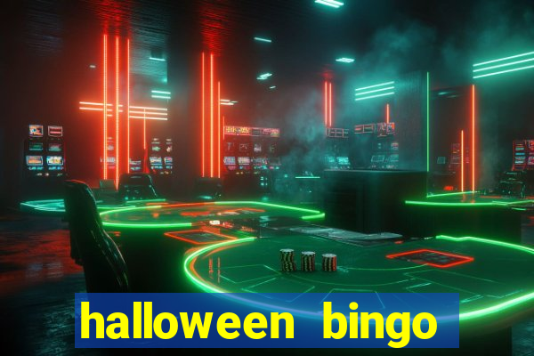 halloween bingo card maker