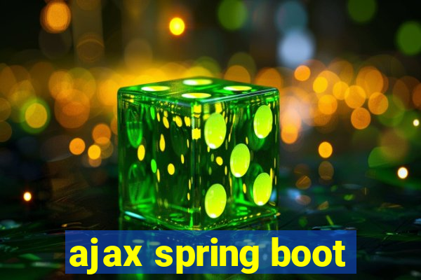 ajax spring boot