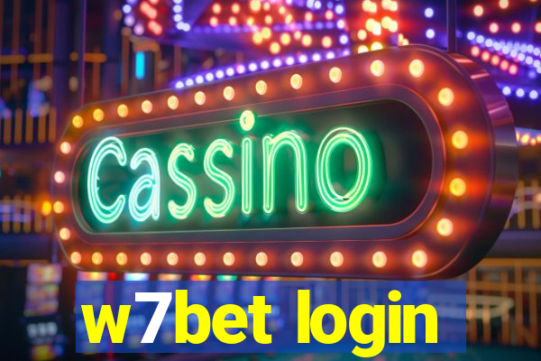 w7bet login