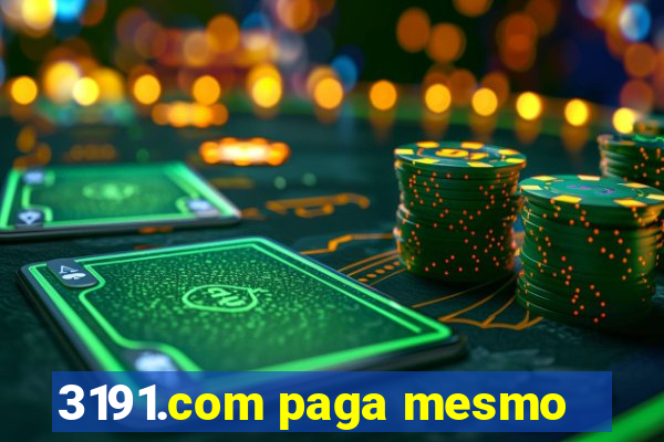 3191.com paga mesmo