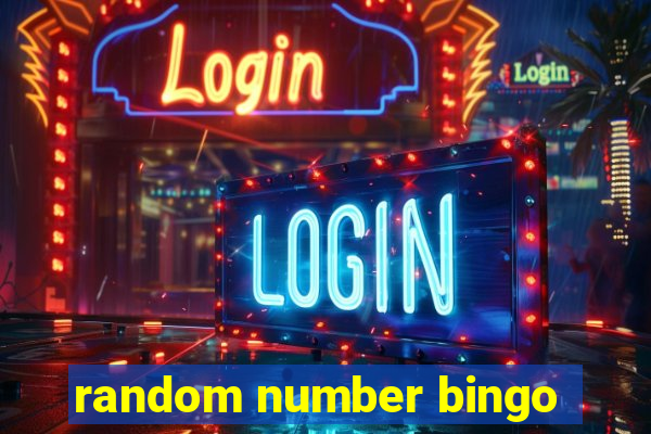 random number bingo