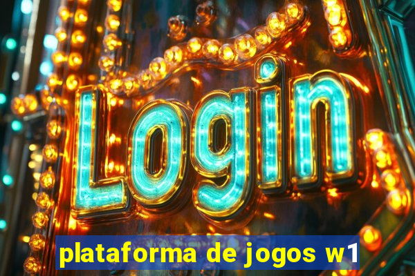 plataforma de jogos w1