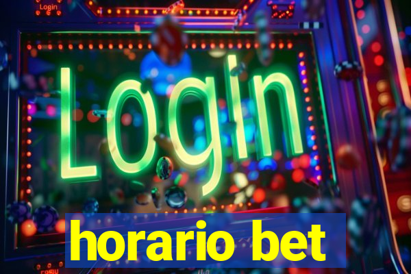 horario bet