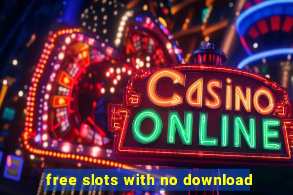 free slots with no download