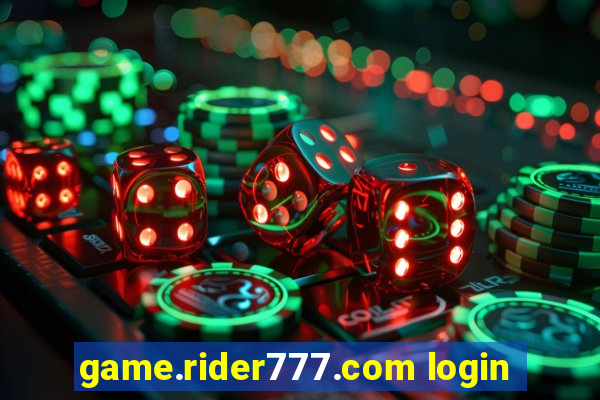 game.rider777.com login