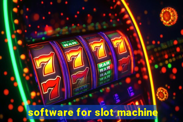 software for slot machine