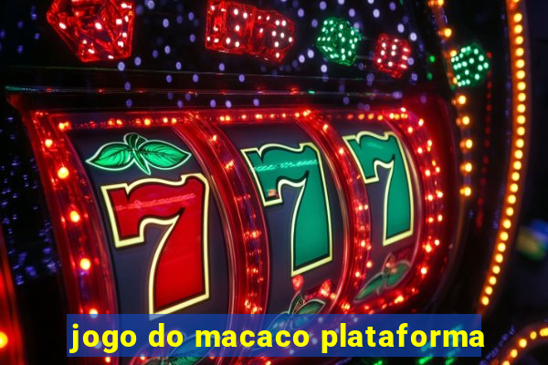 jogo do macaco plataforma