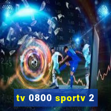 tv 0800 sportv 2