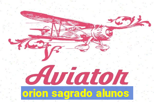 orion sagrado alunos